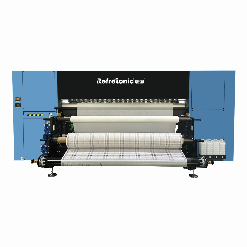 Refretonic Custom Roll Dye Sublimation Machine Textiles Printer 190cm Inkjet Printer