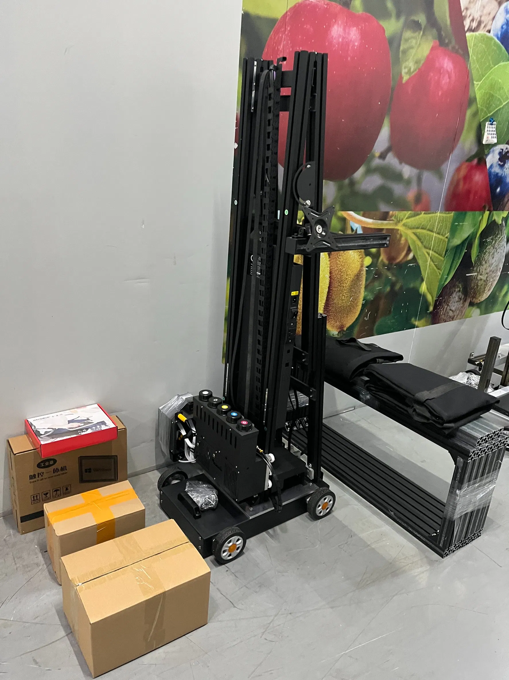 Affordable Touching Screen 3D Wall Painting Machine for Decorating The Wall Indoor or Outdoors