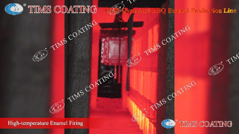Enamel Coating Production Line Suitable for Oven and BBQ