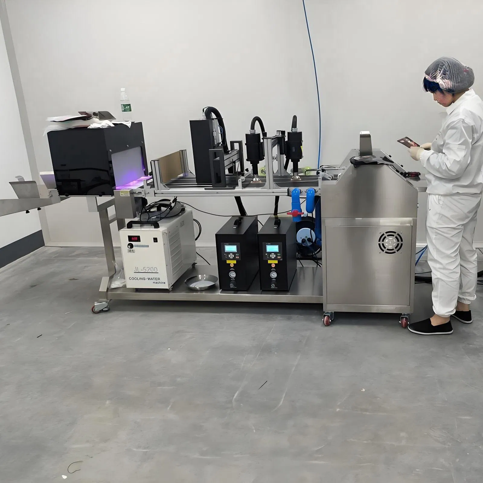 Single Pass UV Piezo Inkjet Printer for Bags Coding