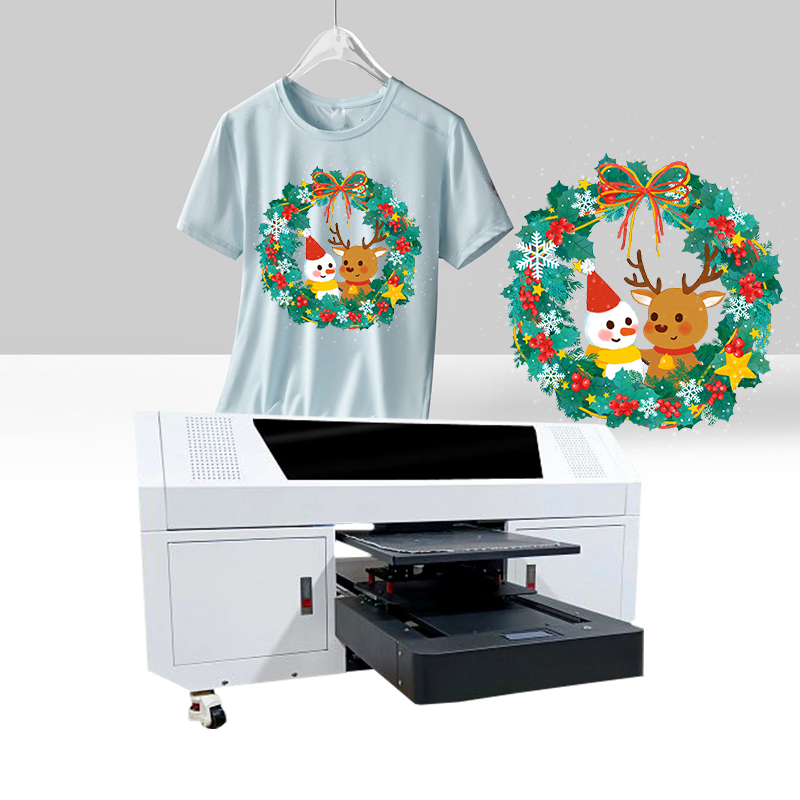 Direct to Garment T Shirt Printer Inkjet Machine DTG Printing Cotton Clothes A3 A2 4050 DTG Printer