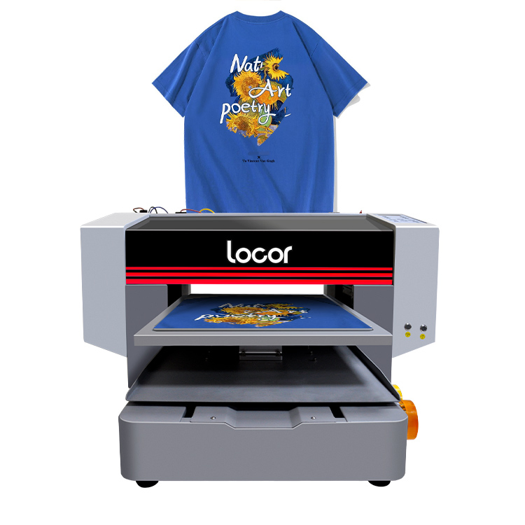 Locor A3 DTG Plotter Direct Printing Machine T-Shirt Garments Clothes Impresora DTG Printer