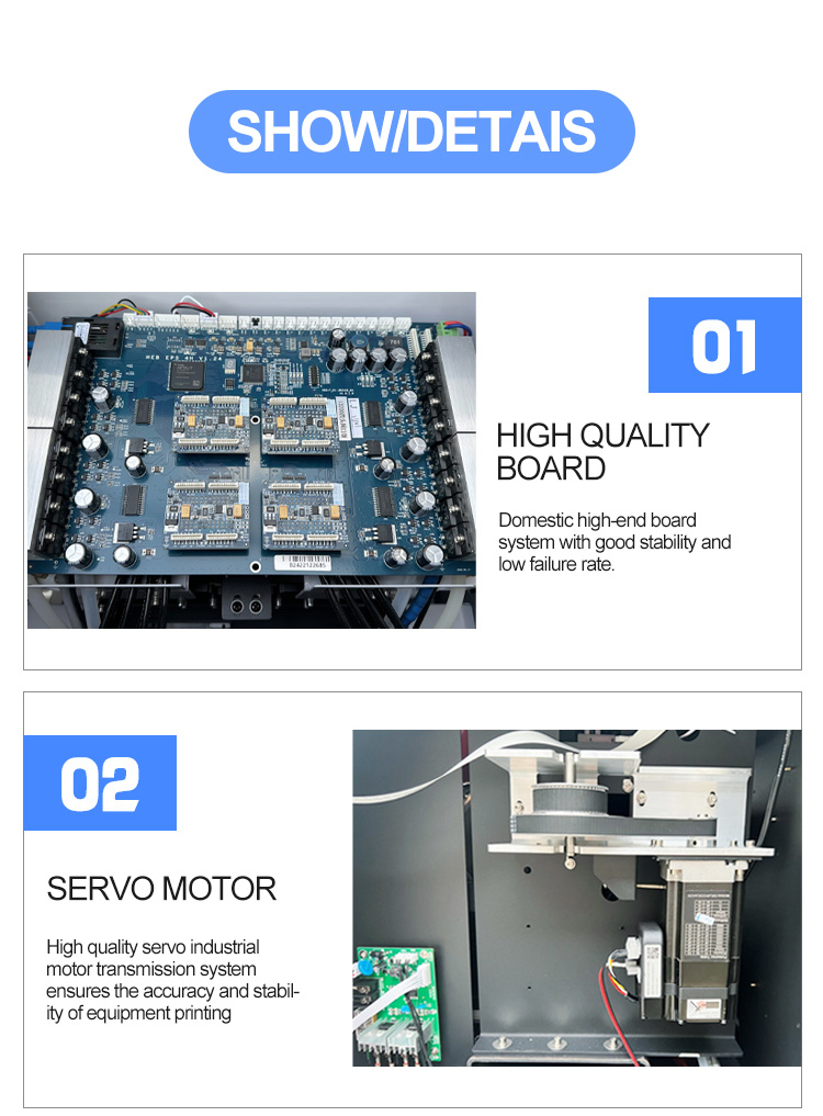 6090 Digital Flatbed LED UV Printer 60X90 Big 3D UV Flatbed Printer Tx800/XP600 for MDF