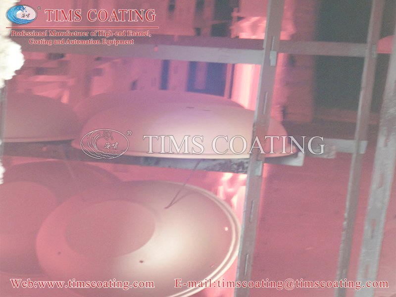 High-Gloss Enamel Coating High Automation Tims Oven Enameling Coating Line