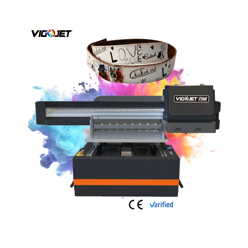 New Technology UV Flat Printer A1 Size UV Flatbed Machine 6090 Flatbed UV Digital Printer