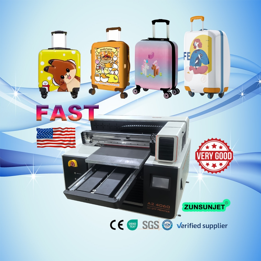 Digital A2 UV LED Printer Direct to Substrates Inkjet Printer for Printing on Bottle