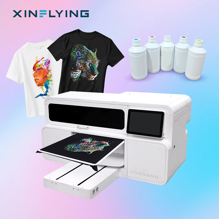 Xinflying DTG Tshirt Printing Machine Garment Printer Textile Printertshirts for Direct to Garment Printing DTG Printer