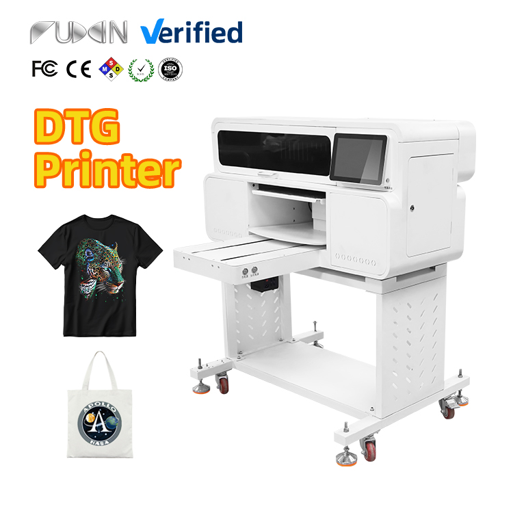 Fuxin DTG Printer Industrial Multifunctional A3 Printer 48*47cm Direct to Garment DTG Printer I3200