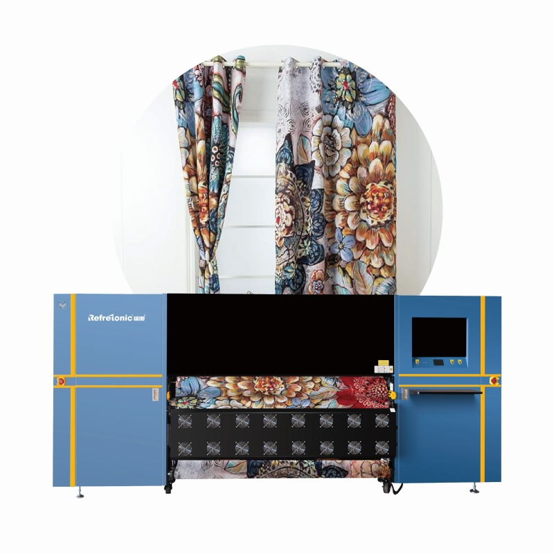 Refretonic Rubber Roller Dye Sublimation Printer Inkjet Printer Paper Transfer Printing Machine