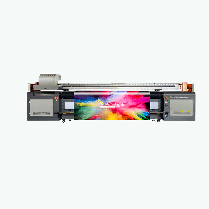 Industial Large Format Digital Inkjet Printing Machine LED UV Flatbed Printer