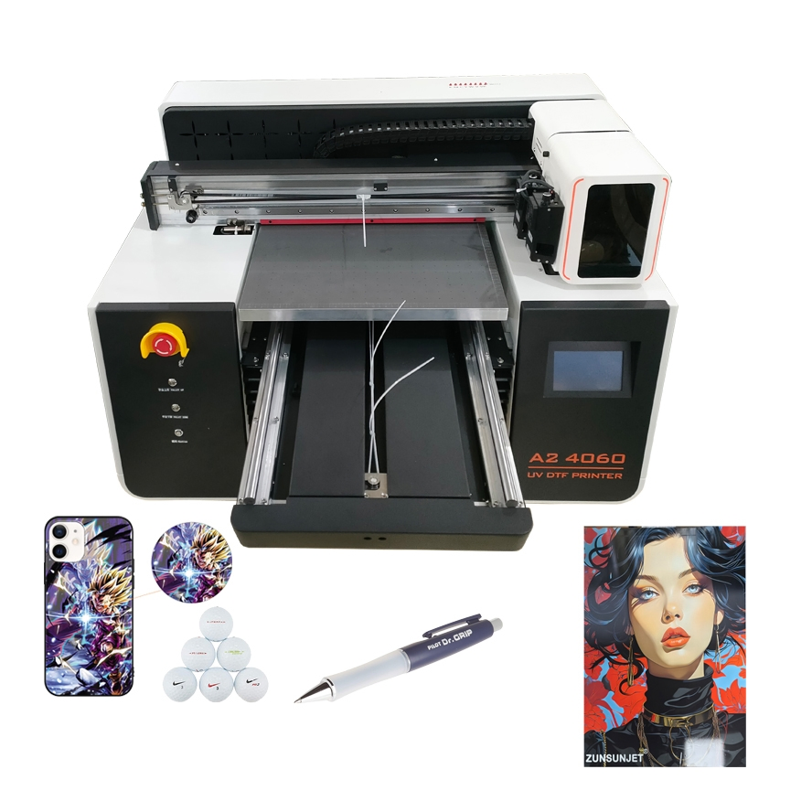 Digital A2 UV LED Printer Direct to Substrates Inkjet Printer for Printing on Bottle