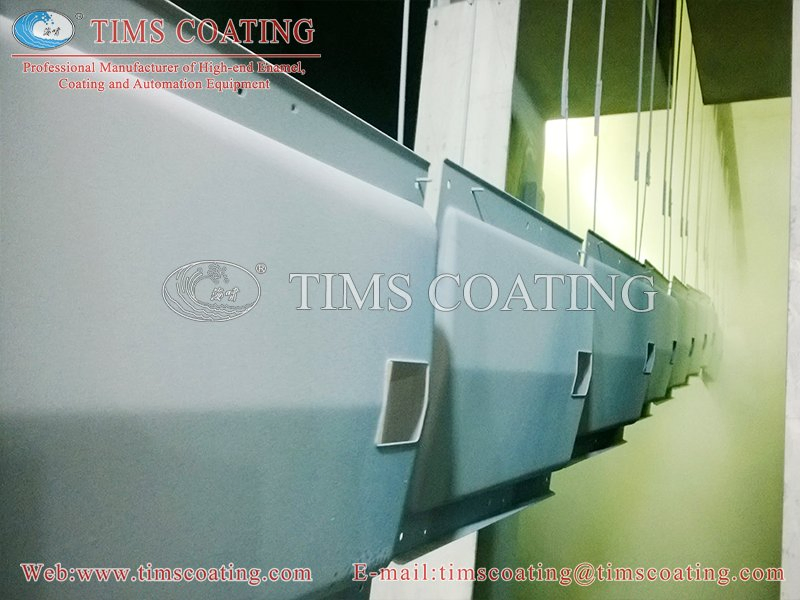 Fully Automated Energy-Saving Tims Oven Enamel Coating Line/Equipment Achieve 85% Labor Cut