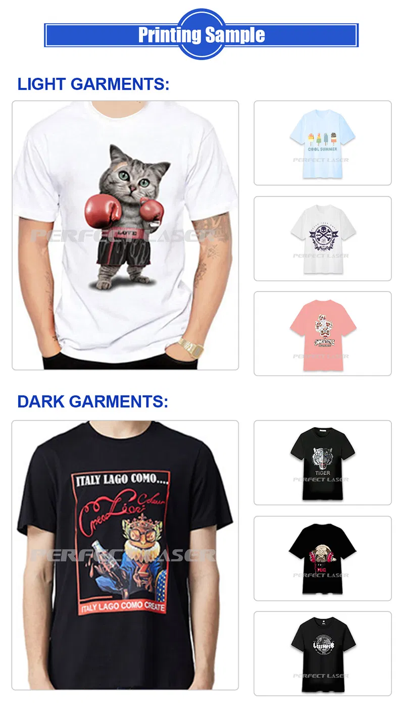 400X500mm DTG Direct to Garment Digital T Shirt Printer