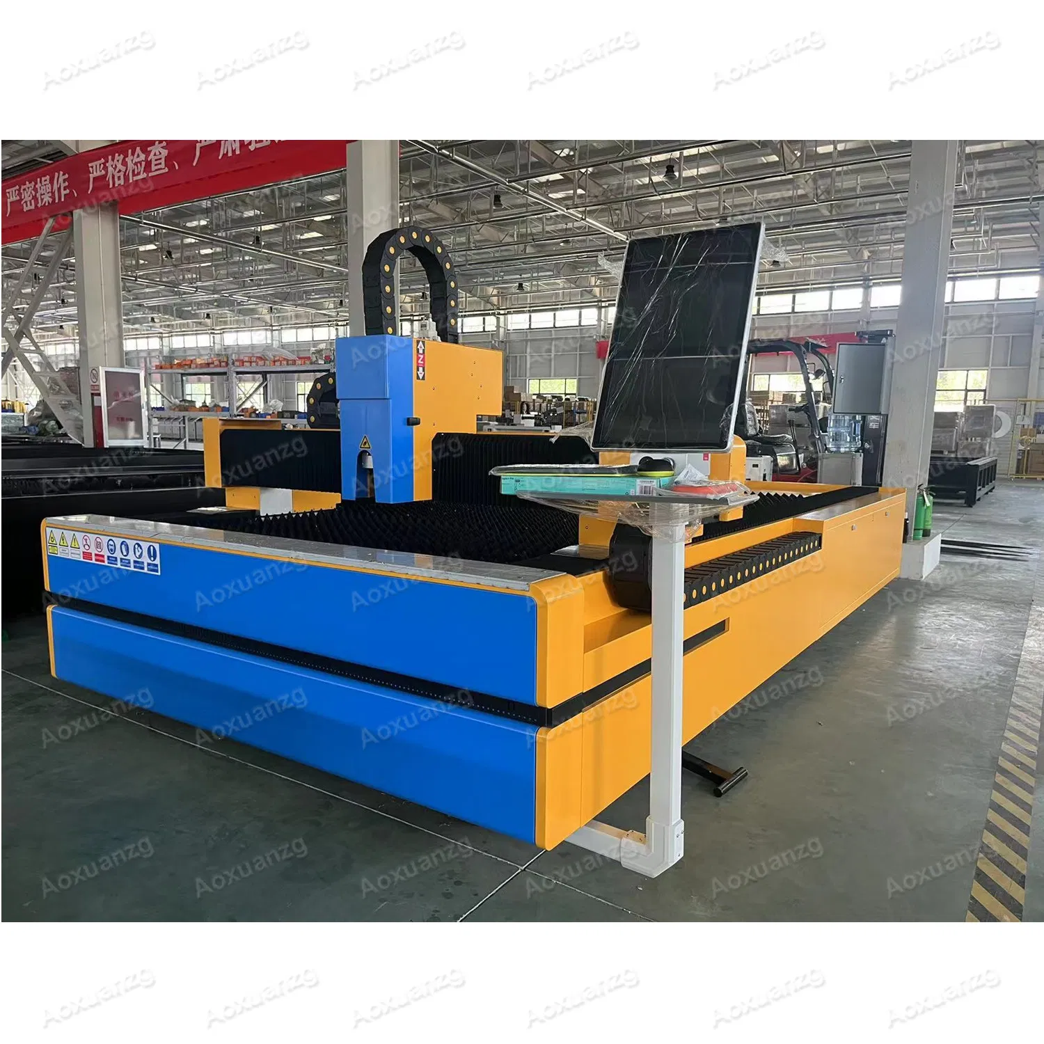 Automatic Laser CNC Fiber Optic Cutting Machine for Metal Cast Iron Carton Steel Brass Aluminum Cutting