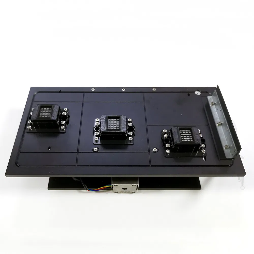 Original Printer Three-Heads Aluminum Alloy Lifting Ink Stack Assembly Use for XP600 Head Capping Station