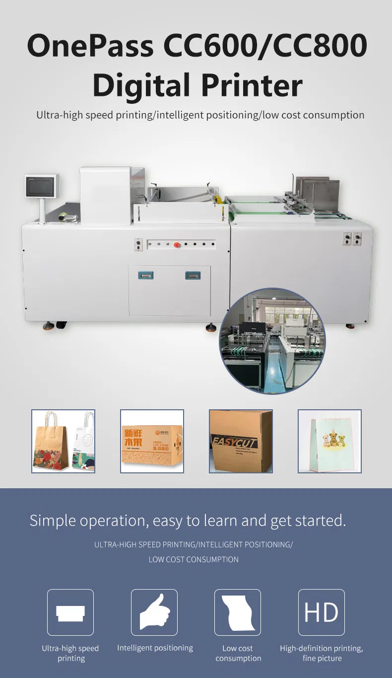 Carton Single Pass Inkjet Printer