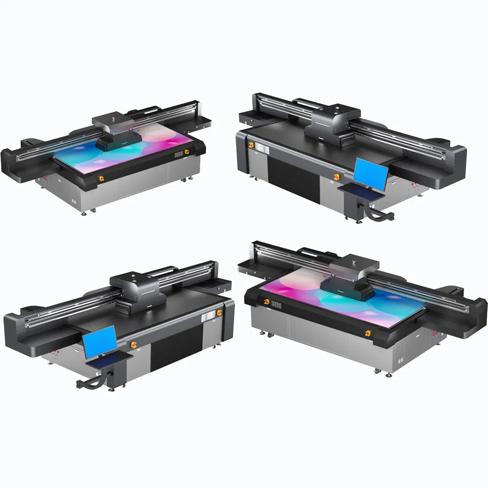 Factory Flatbed Inkjet Printing Machine UV Printer Flatbed Digital Machine