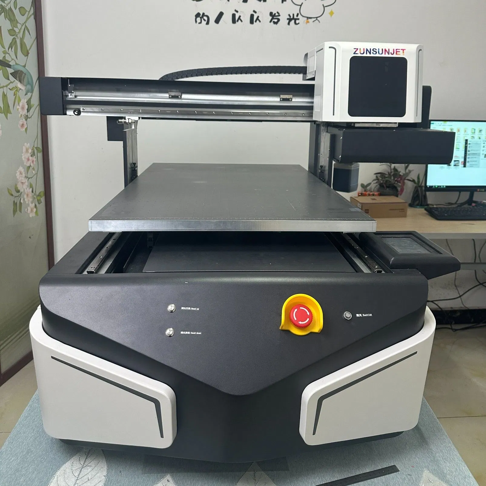 8*4 Flatbed UV Printer Digital Printing Machine UV Flatbed Printer 6090 All in One