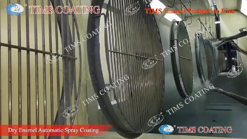 Enamel Coating Production Line Suitable for Oven and BBQ