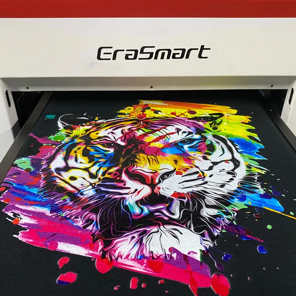 A3 6 Colors Direct to Garment Machine Impresoras Desktop DTG Printer