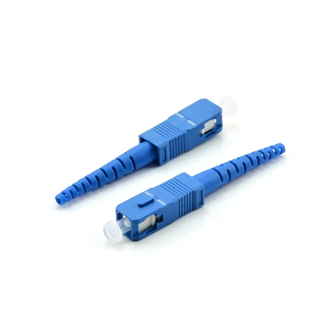 Sc PC Single Mode Fiber Optic Connector