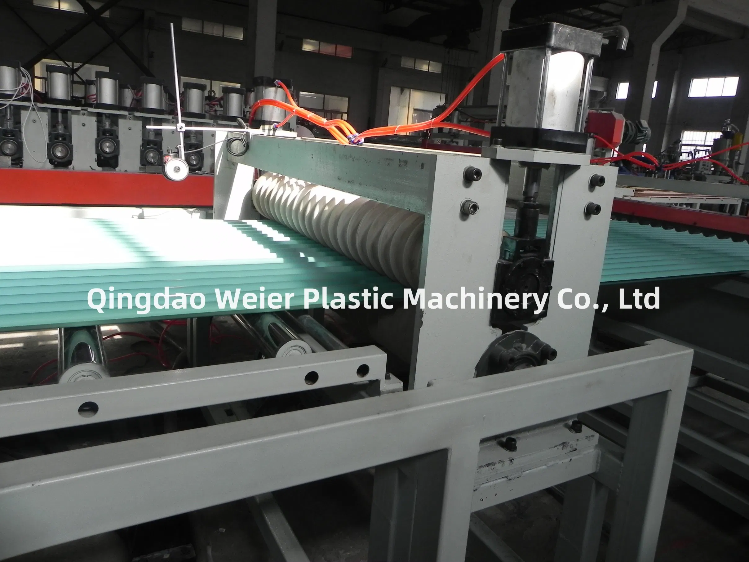 PVC Roofing Sheet Making Machine with Siemens PLC Control