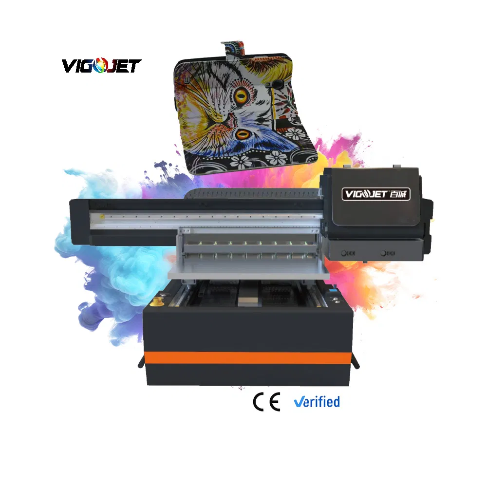 New Technology UV Flat Printer A1 Size UV Flatbed Machine 6090 Flatbed UV Digital Printer