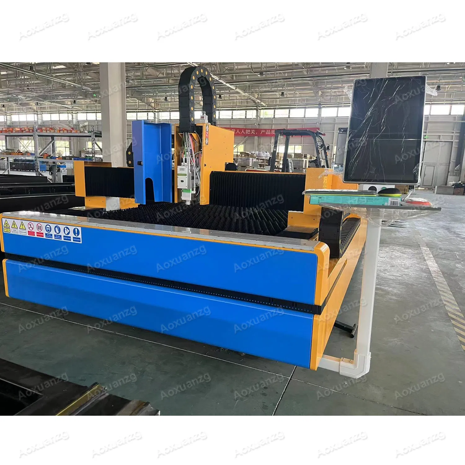 Automatic Laser CNC Fiber Optic Cutting Machine for Metal Cast Iron Carton Steel Brass Aluminum Cutting