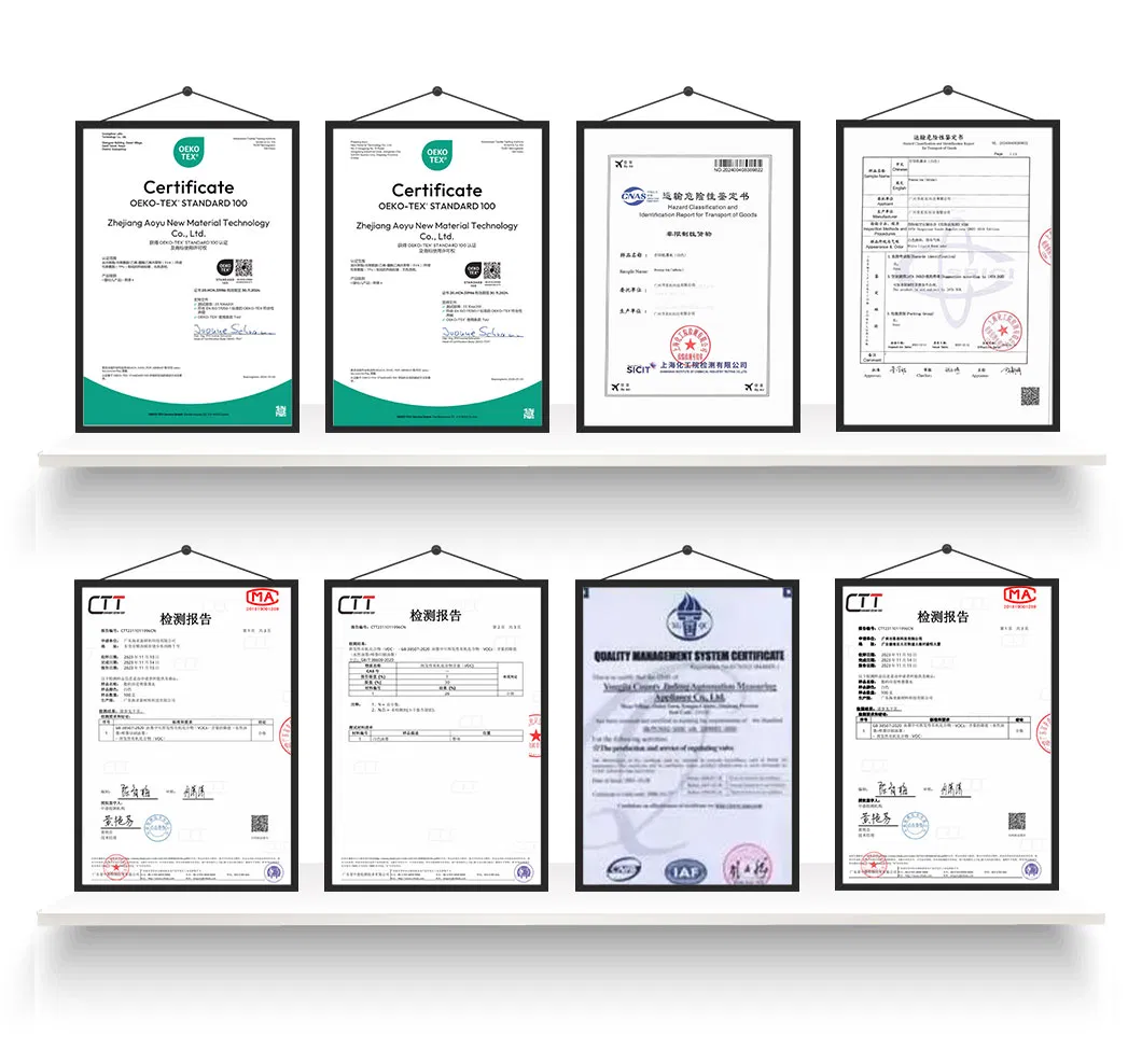 Certificates