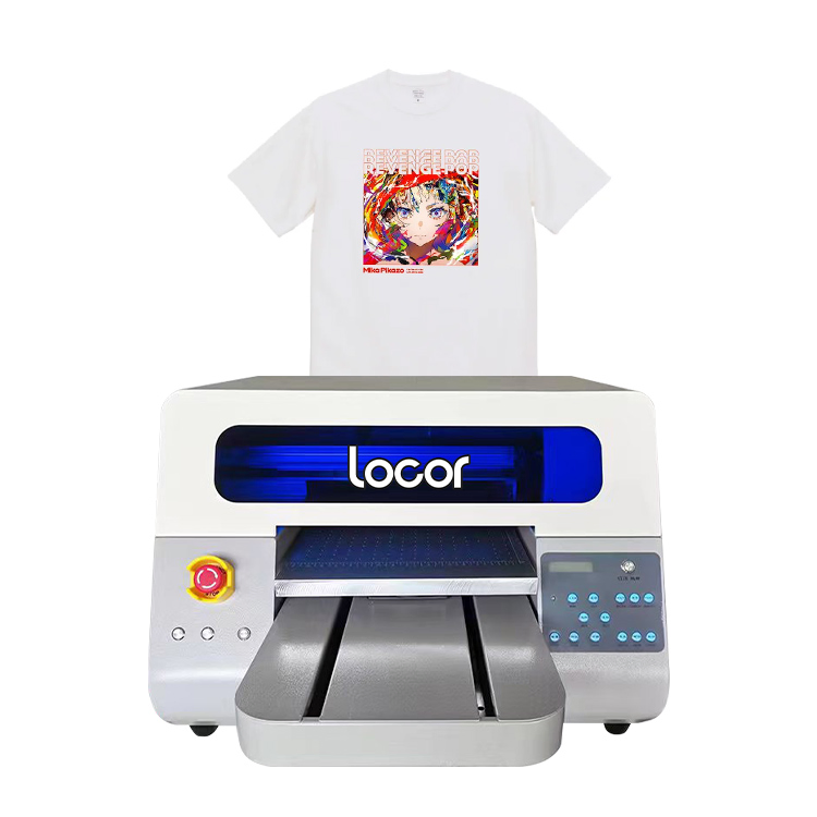 Locor A3 DTG Plotter Direct Printing Machine T-Shirt Garments Clothes Impresora DTG Printer