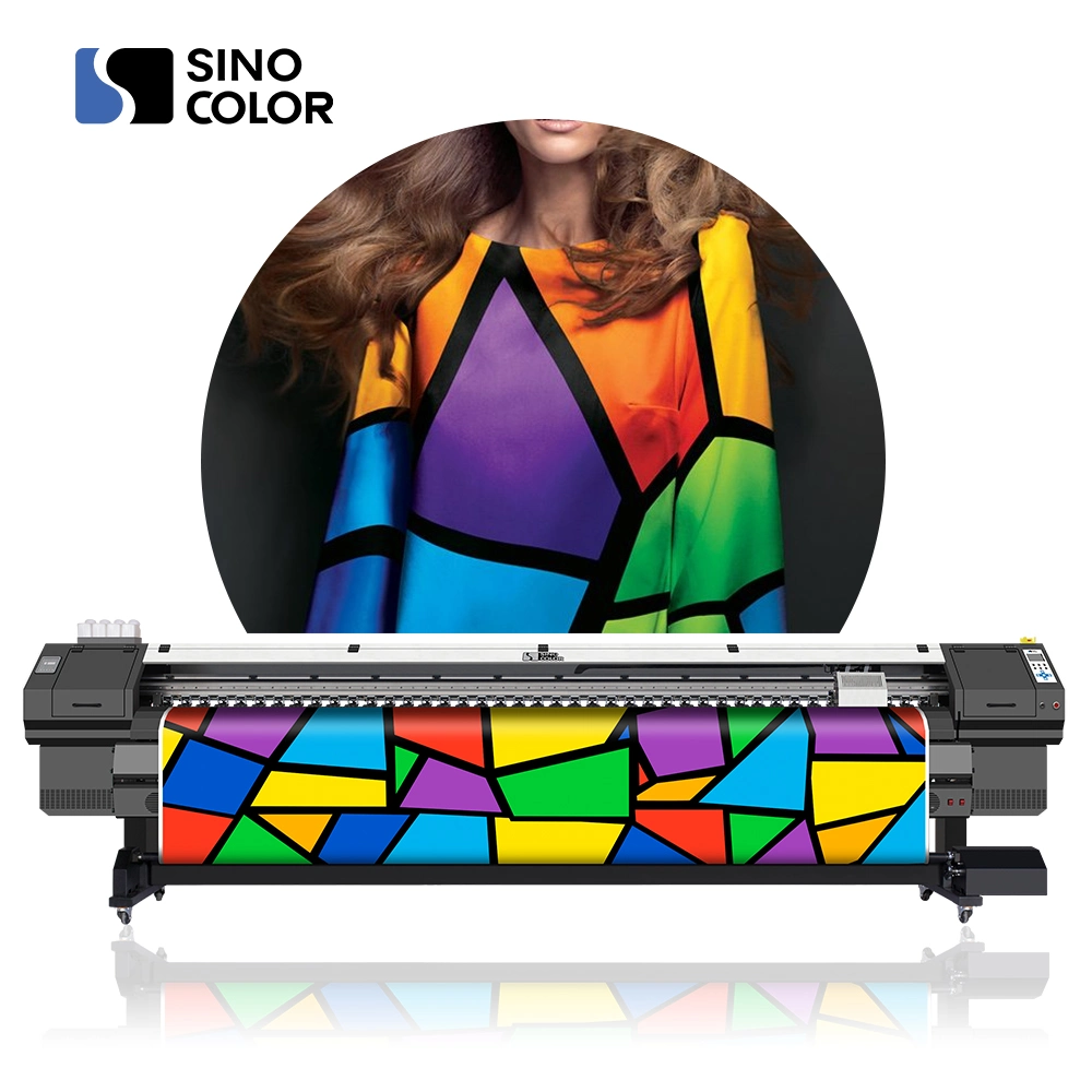 Factory Direct Sale 3.2m Roll to Roll Inkjet Printer Dye Sublimation Textile Direct Printer with High Speed Photo Quality for T-Shirt Cup Caps