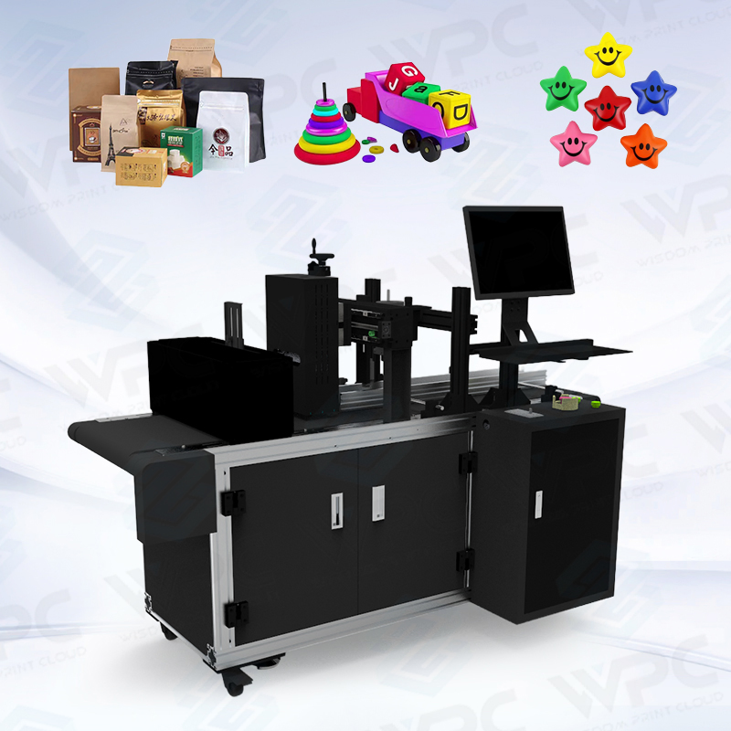 Hot-Selling Automatic Uin-Print UV Inkjet Flatbed Printer-Single Pass Fast Speed for Flex &amp; Metal Bottle Cap Touch Screen