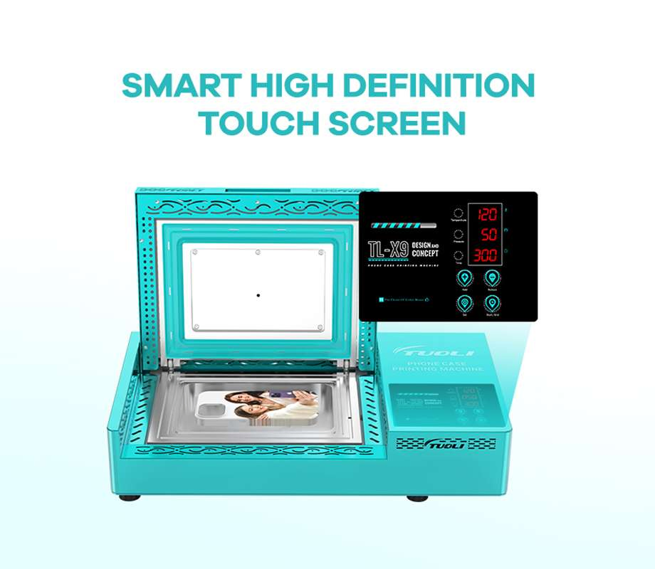 Tuoli Automatic 3D Sublimation Cell Vacuum Heat Transfer Press Printer Custom Mobile Phone Case Printing Mini Machine for iPhone 17 16 15 14 13 12 11 Samsung