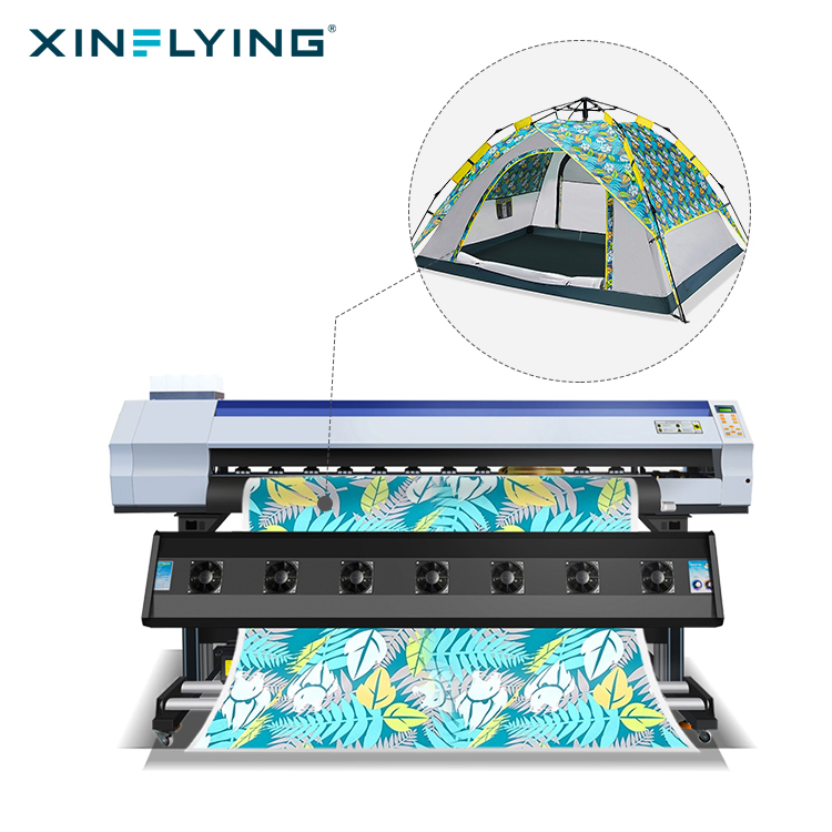 Xinflying Sublimation Printer for Fabric Textile Roll Paper Printing Set Dual I3200 Heads Speed Dye Transfer Machine 98sqm/H