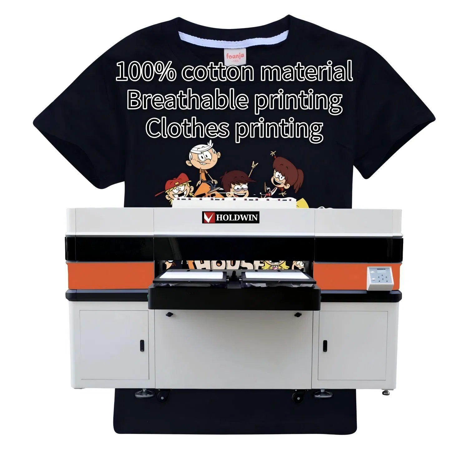 T Shirt DTG Printer Direct Print on Cotton Garment