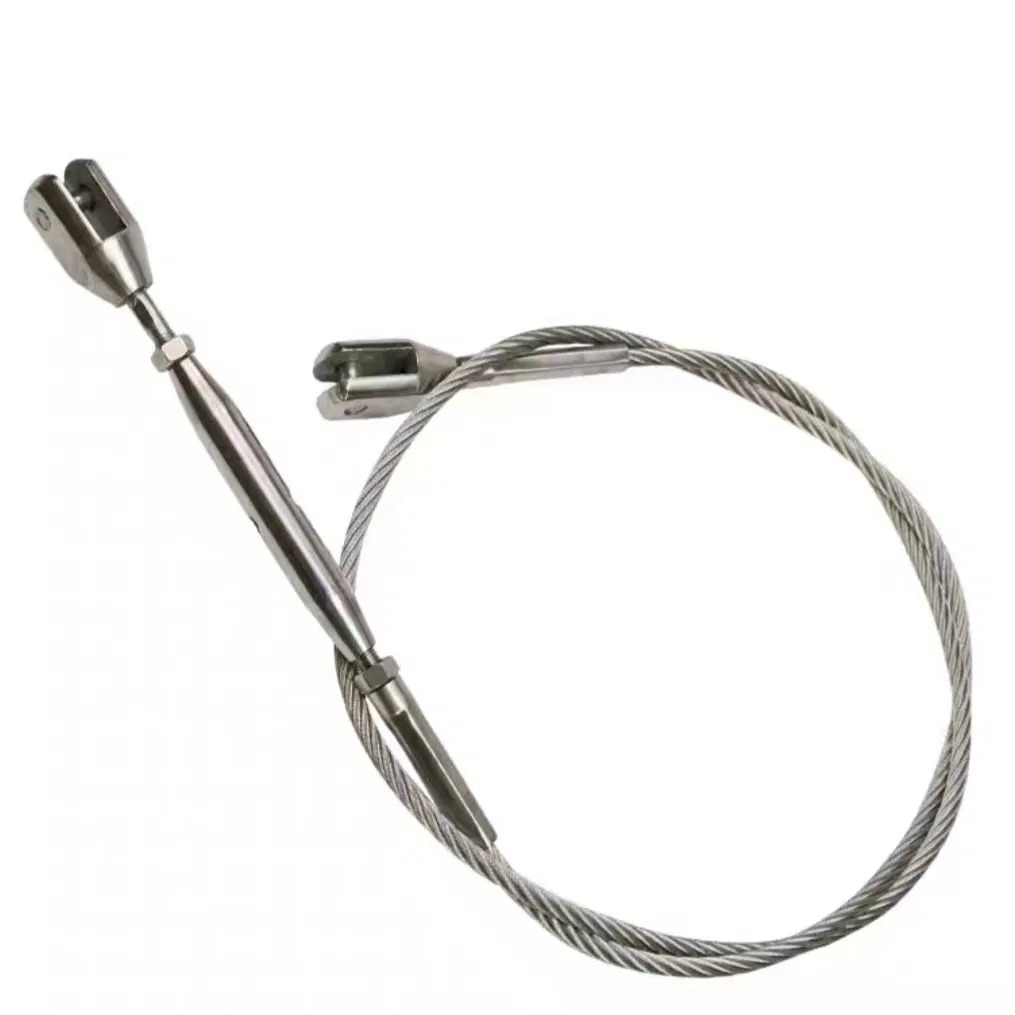 Heavy-Duty Stainless Steel Explosion Relief Screw and Traction Cable Assembly