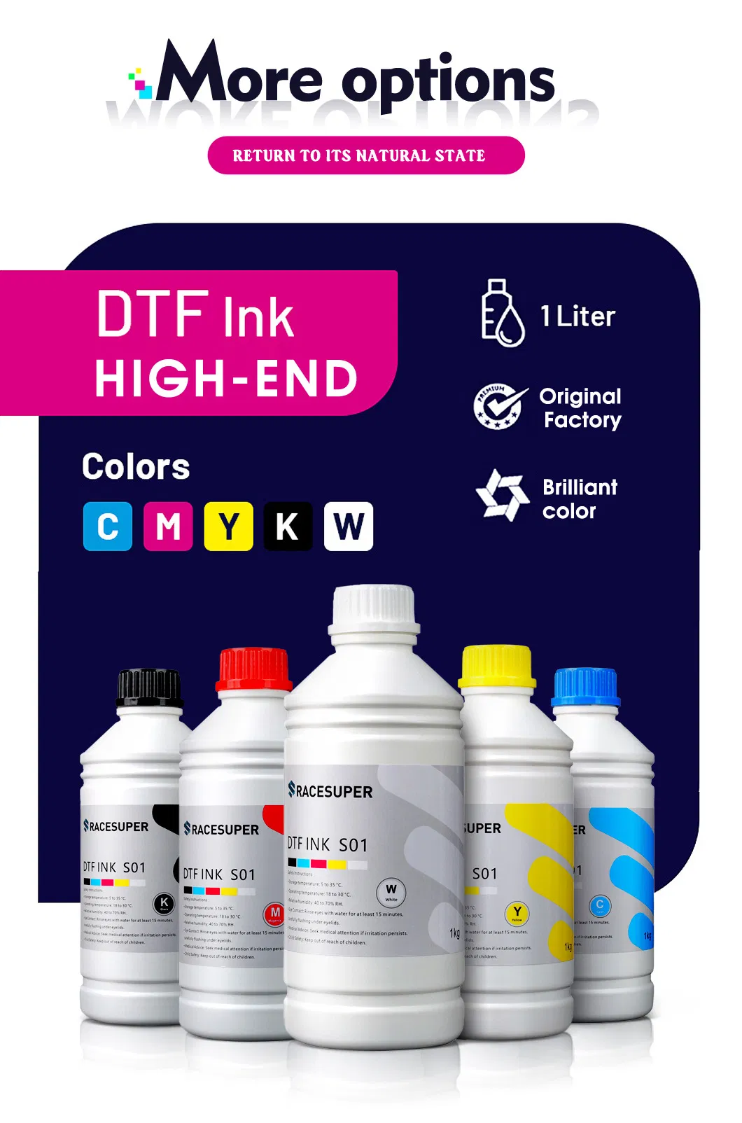 Ultra-Fast Drying Dtf Ink with Advanced Evaporation System for Maximum Production Speed