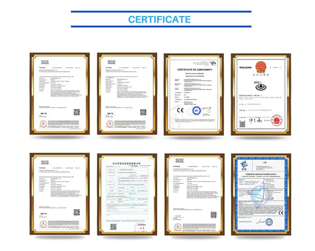 Certifications
