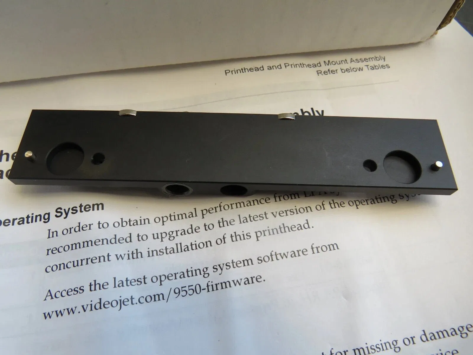 Original Integra Lh Narrow Printhead Mount Assembly Spare 406110 406109