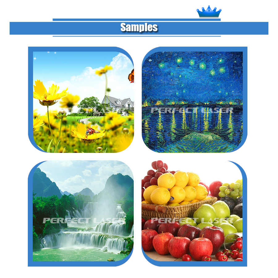 3D Wall Decorating Printer Painting on Glass Printing Machine