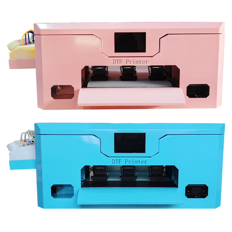 A3 Dtf Printer Set with Roll Pet Film Transfer Textile T-Shirt Dtf Machine Printer with Shaker and Dryer