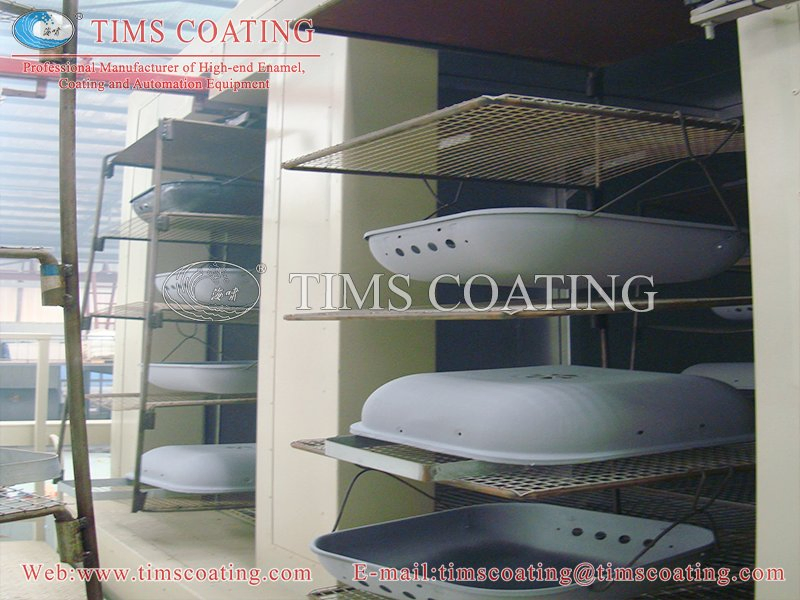 Dual-Mode Enameling Energy-Saving Tims Oven Enameling Coating Machine/Equipment for Irregular Oven Parts