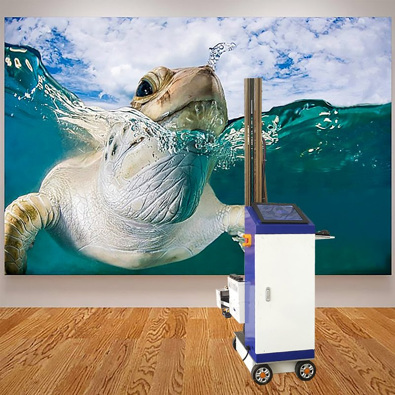 3D Effect Outdoor Vertical Wall Painting Machine Price for Home Decorating Wall Inkjet Printer