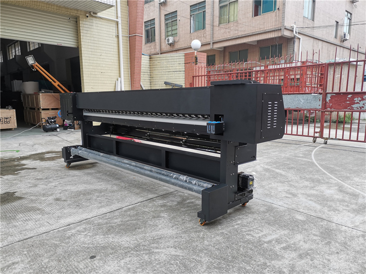 Cheap Small Inkjet Printers Set White 2FT 3.2m Dx5 Dx7 XP600 4720 Print Head Roll Textile Eco Solvent Printer