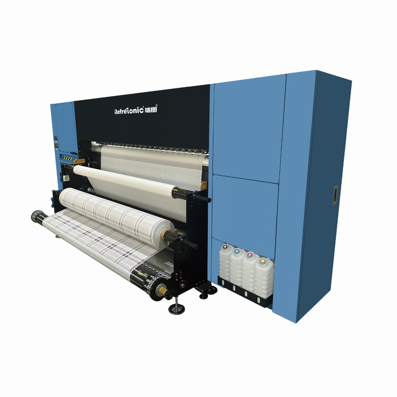 Refretonic Custom Roll Dye Sublimation Machine Textiles Printer 190cm Inkjet Printer