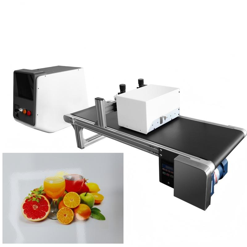 Single Pass Cmyk Full Color Inkjet Printer with High Speed