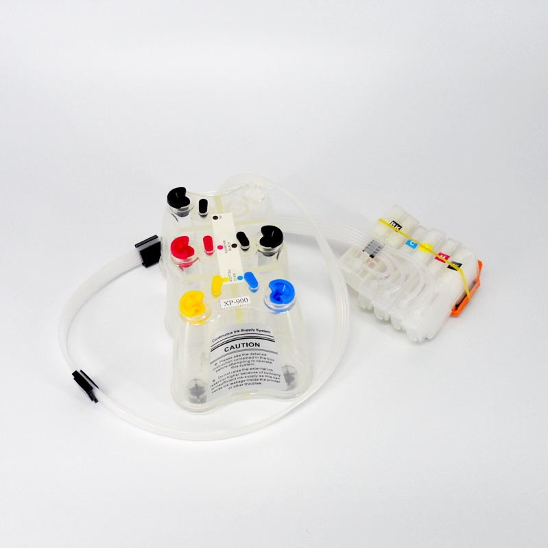 CISS Ink System Compatible for Epson XP900/XP830/XP630/XP540 Printers