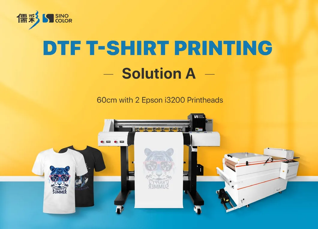 Dual I3200 Heads DTF Plotter Printer