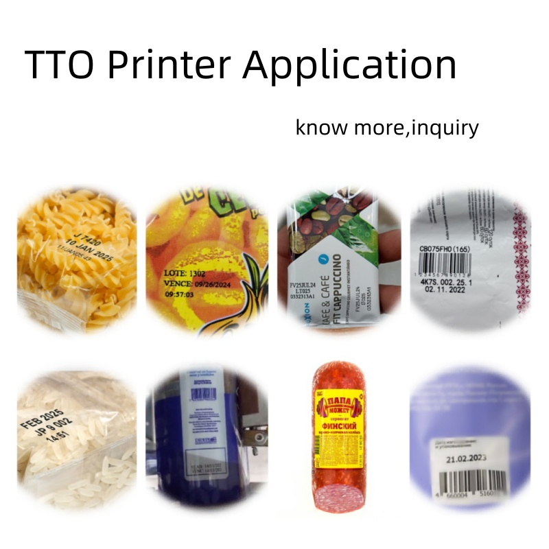 HPRT Most Popular TTO Printer 24MM FC24T OEM/ODM Industrial Thermal Transfer Over Printer Label Date Coding Machine Overprinter for Food Package Film