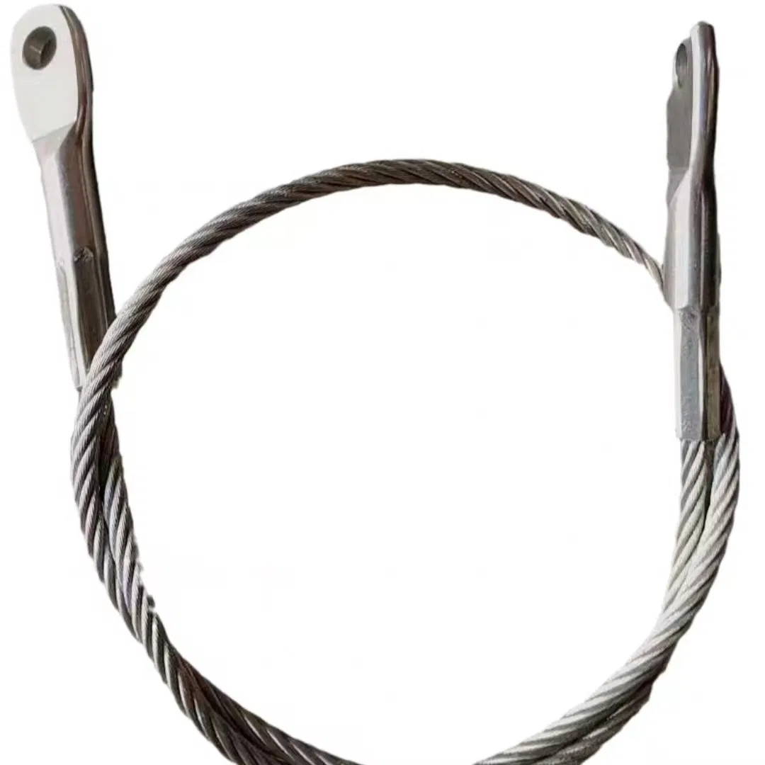 Heavy-Duty Stainless Steel Explosion Relief Screw and Traction Cable Assembly